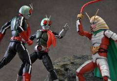 SHF 真骨雕 假面骑士新1号-资料图