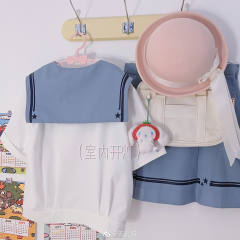 玉桂狗水色皇冠系列收腰水手服套装-资料图