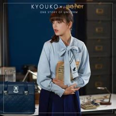 四学院风琴褶长袖衬衫-资料图
