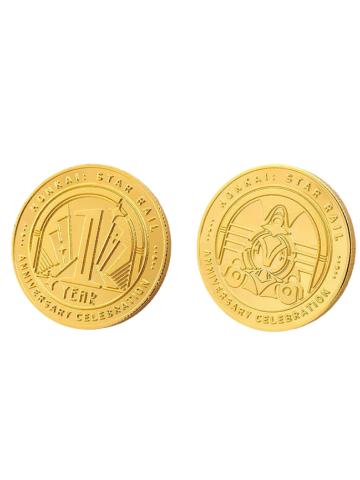 锌合金纪念章-一周年纪念收藏卡套装