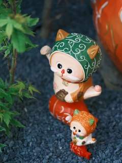唐草招财猫plus-资料图