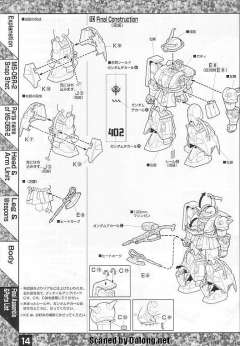 MG MS-06R-2 高机动型扎古Ⅱ 强尼莱汀专用机-资料图