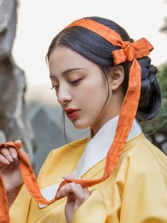 提花发带-资料图
