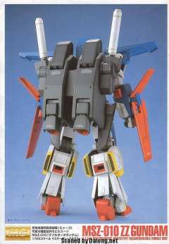 MG MSZ-010 ΖΖ高达 30周年透明版-资料图