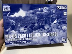 HGGTO MS-05 扎古Ⅰ 黑色三连星-资料图