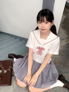 桜岛中 水手服套装-资料图