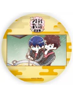 小豆长光&谦信景光-雪月华涂鸦Q版吧唧