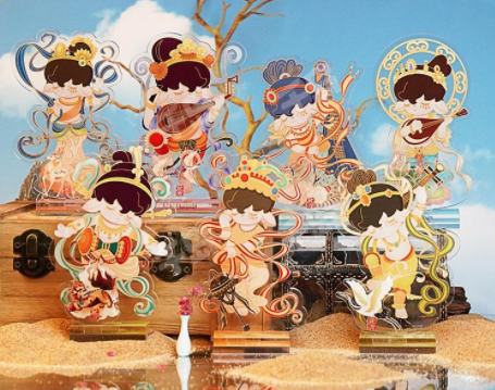 敦煌·伎乐天系列亚克力立牌
