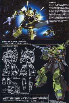 HGUC RMS-106 高扎古-资料图
