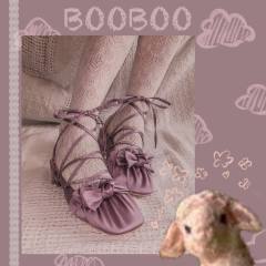 BABY SHEEP 小绵羊丝缎穆勒鞋-资料图