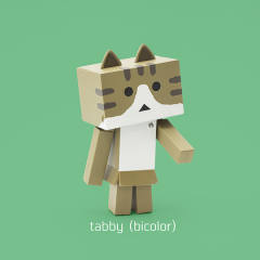 Nyanboard Figure Collection 2 阿楞 Tabby(bicolor)