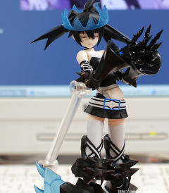 figma#SP-040 黑岩射手 Black ★ Rock Shooter Beast-资料图