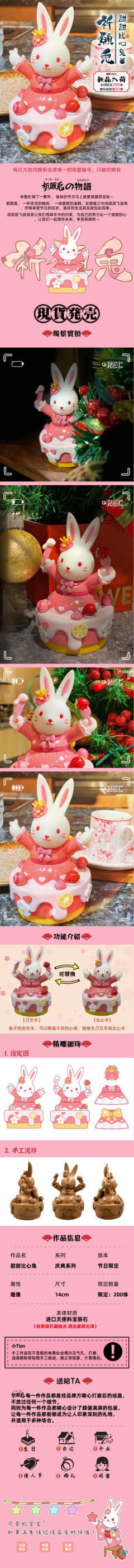 甜甜比心兔-资料图