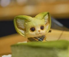 坐坐抹茶蛋糕-资料图