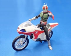 SHF 真骨雕 假面骑士新1号-资料图