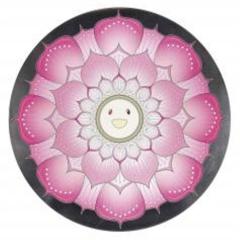莲花（粉色）版画-资料图