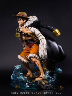 One Piece Log Collection Statue 蒙奇·D·路飞 -资料图