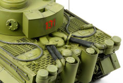 1/16 RC坦克系列 GERMAN TIGER I EARLY PRODUCTION FULL-OPTION COMPLETE KIT(w/DETAIL-UP PARTS)-资料图