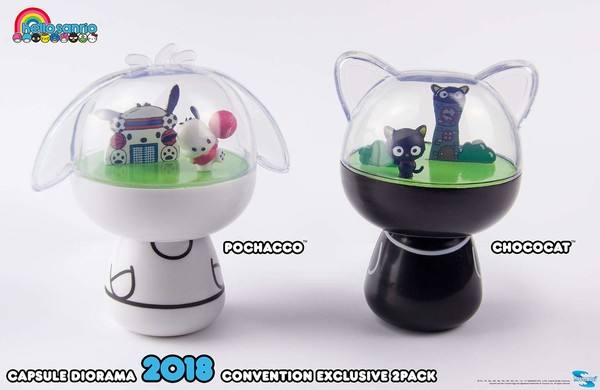 Hello Sanrio Capsule Diorama 巧克猫 