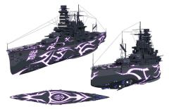 金刚 1/700 Aoki Hagane no Arpeggio: Ars Nova-资料图