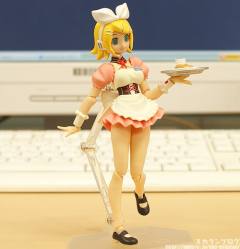 figma#036 朝比奈实玖瑠 战斗女服务生Ver.-资料图