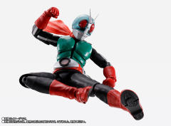 SHF 真骨雕 假面骑士新2号 50周年纪念Ver.-资料图