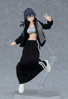 figma#601 女性素体[诚]&运动服+运动裤+运动裙装-资料图