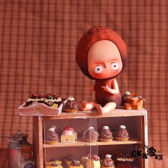 坐姿小fengfeng-巧克力色