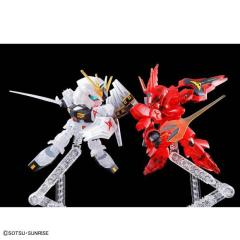 SD高达 EX-Standard RX-93 ν 高达 MSN-04 沙扎比 透明色 套装-资料图
