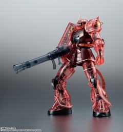 ROBOT魂 MS-06S 指挥官型扎古II 夏亚·阿兹纳布尔机 透明款 Ver A.N.I.M.E.-资料图