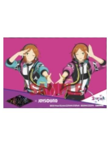 2wink(明信片)-JOYSOUND特典杯垫&明信片