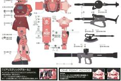 RG MS-06R-2 扎古 II 高机动型 Team Monstor Custom-资料图
