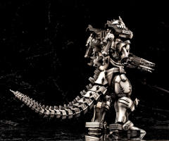 Aoshima Character Kit Selection 机械哥斯拉 MFS-3 Type-3 Kiryu <Revision>-资料图