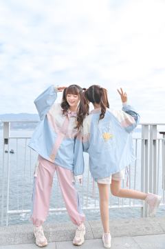 小樱联名 运动风套装-资料图