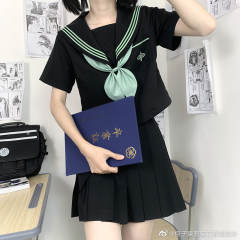 薄荷奶绿·水手服-资料图