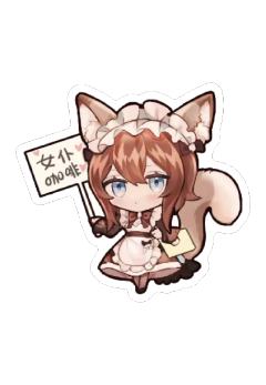 异想少女 亚克力冰箱贴 美琴款