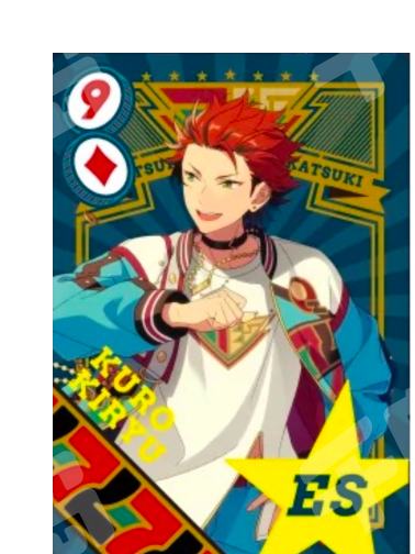 鬼龙红郎-日服七周年扑克牌| 日服七周年扑克牌- 偶像梦幻祭- 鬼龙红郎