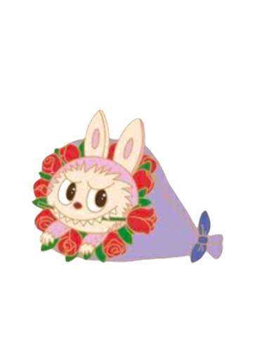 玫瑰花（labubu）-徽章