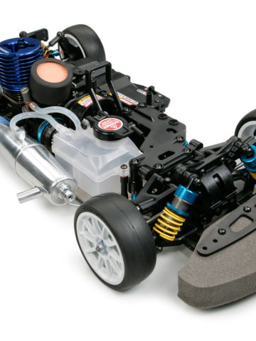 引擎RC汽车 1/10 SCALE GLOW-ENGINE R/C 4WD RACING CAR TG10-Mk.2 CHASSIS KIT