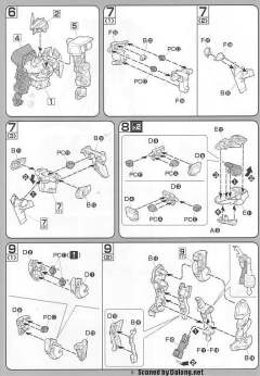 1/100 高达SEED模型系列 MBF-P02 红色异端高达-资料图
