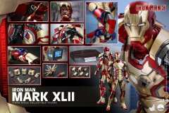 1:4比例珍藏人偶 钢铁侠MARK 42-资料图