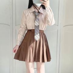 风琴褶衬衫-资料图