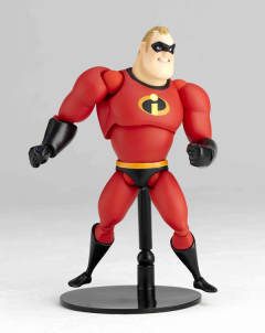 Revoltech Revoltech Pixar Figure Collection 超能先生—巴鲍伯-资料图