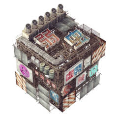 HGBF 战国异端顽太无高达 普拉夫斯基粒子透明 Ver.-资料图