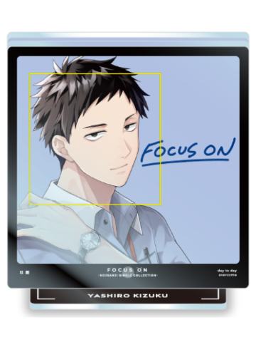 社筑-FOCUS ON双层亚克力立牌