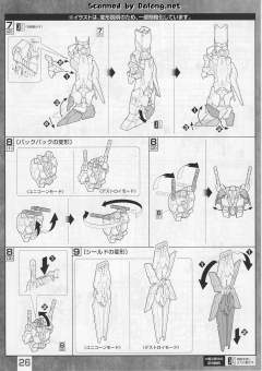 MG RX-0 独角兽高达 OVA Ver.-资料图