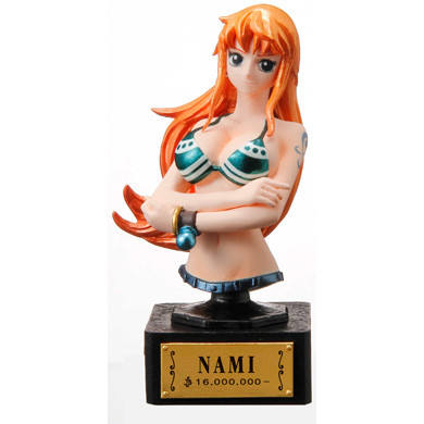 One Piece Statue 03 娜美 Metallic Paint