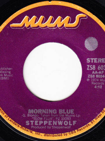 Get Into The Wind / Morning Blue