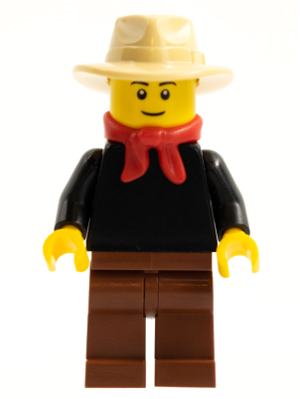 Gold Prospector - Male, Black Eyebrows
