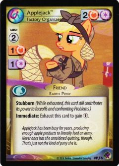 Applejack, Factory Organizer